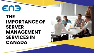 the importance of server management services