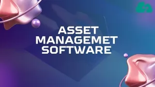 _asset managemet software