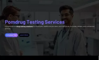 Reliable Solutions for Workplace Drug Screening