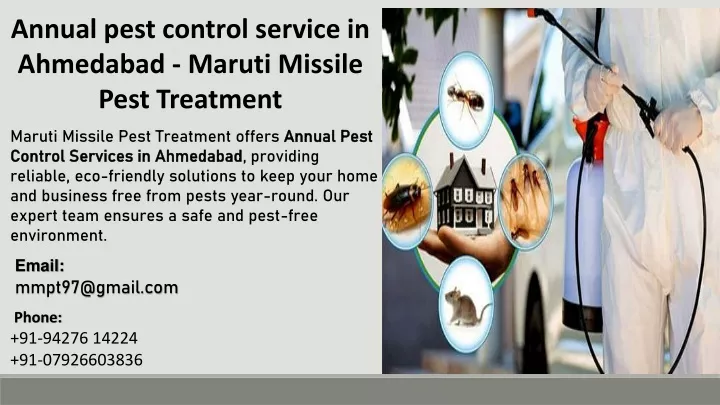 annual pest control service in ahmedabad maruti