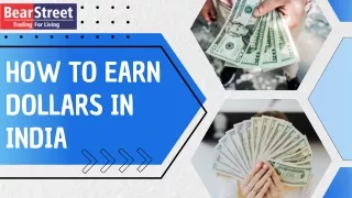 How to Earn Dollars in India