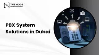 PBX System Solutions in Dubai