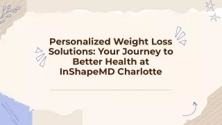 Weight Loss clininc by inshapemdclt