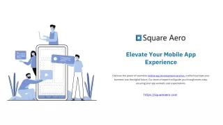 Mobile App Development Services