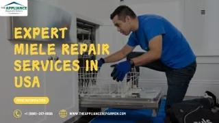 Certified Miele Repairs Services Near You - The Appliance Repairmen