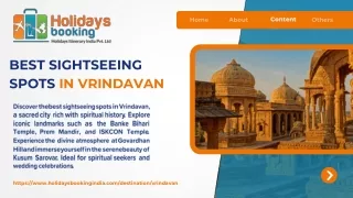 Best Sightseeing Spots In Vrindavan