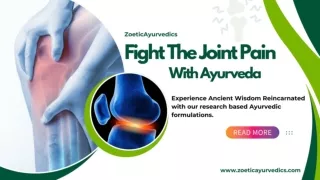 Fight the Joint Pain with Ayurveda