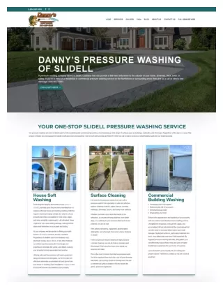 Pressure Washing Company Slidell LA