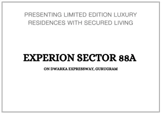experion sector 88a