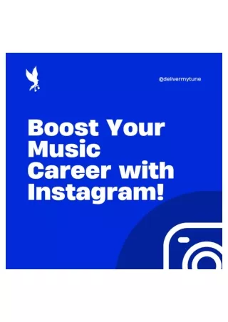 boost your music carrer with insta