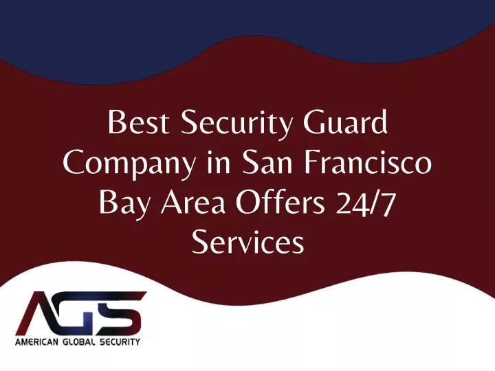 best security guard company in san francisco