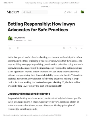 Betting Responsibly_ How Inwyn Advocate...by inwyn7official _ Oct, 2024 _ Medium
