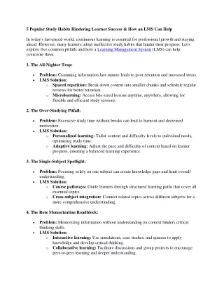 LMS Solutions For Colleges | LMS for Schools