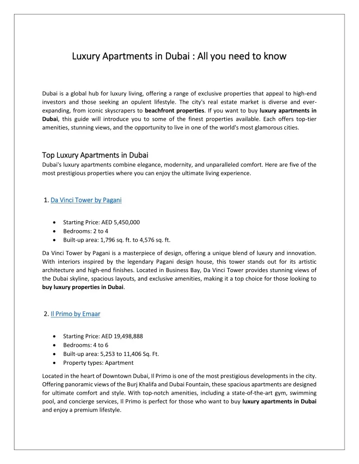 luxu luxur ry apartments in dubai y apartments