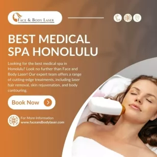 Best Medical Spa Honolulu