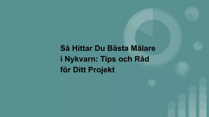 s hittar du b sta m lare i nykvarn tips