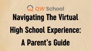 navigating the virtual high school experience