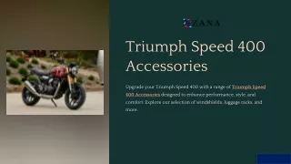 Unleashing the Full Potential: Triumph Speed 400, Scrambler 400, and Street Trip