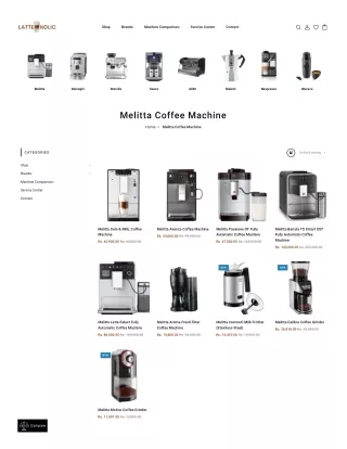 Buy Melitta Coffee Machine Online in India – Brew Barista-Level Coffee