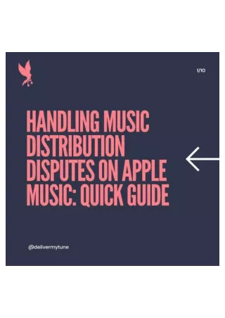 handeling music distribution