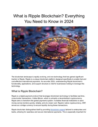 what is ripple blockchain everything you need
