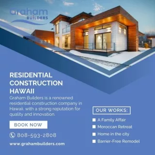 Residential Construction Hawaii