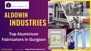 Aluminium Fabricators in Gurgaon