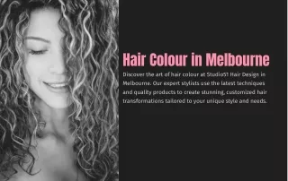 Hair Colur in Melbourne