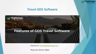 Travel GDS Software