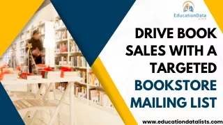 drive book sales with a targeted bookstore