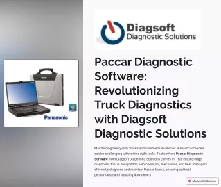 Paccar Diagnostic Software
