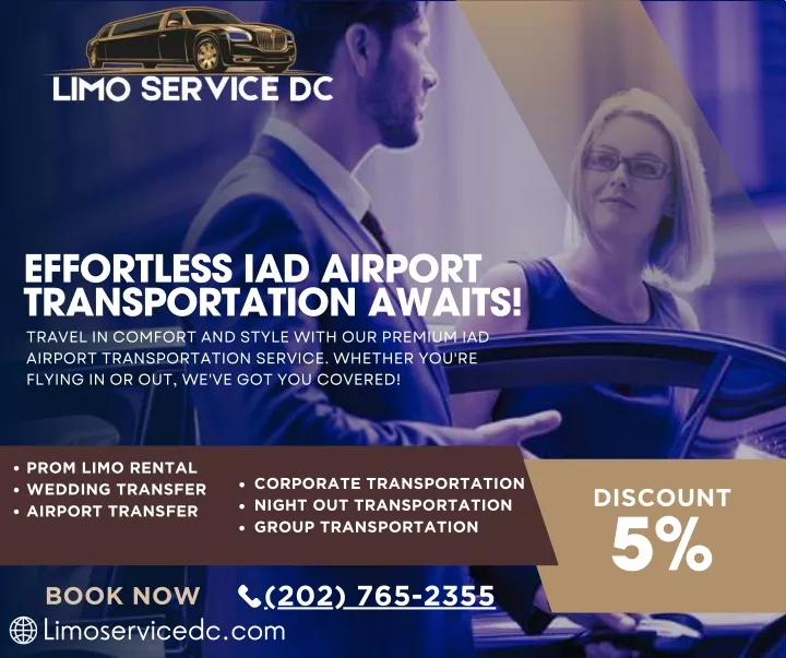 effortless iad airport transportation awaits