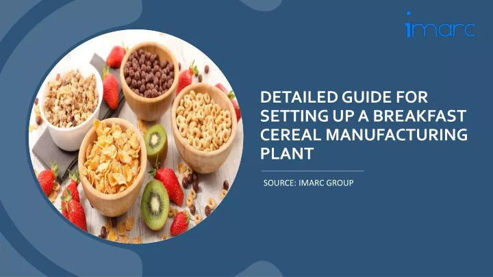 detailed guide for setting up a breakfast cereal