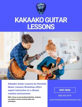 Kakaako Guitar Lessons