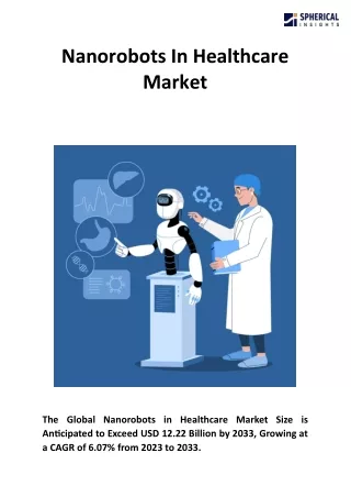nanorobots in healthcare market