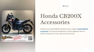 Honda CB200X Accessories