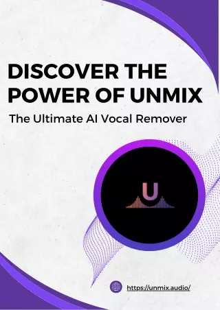 Discover the Power of unMix: The Ultimate AI Vocal Remover