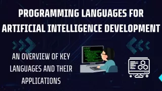 Programming Languages for Artificial Intelligence Development