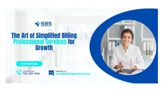 The Art of Simplified Billing Professional Services for Growth