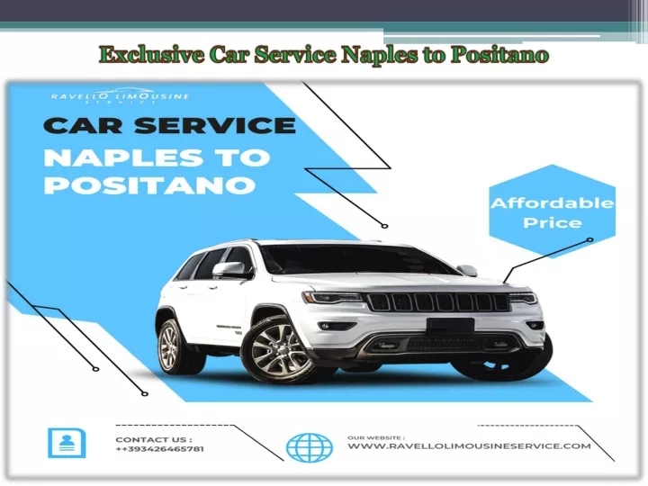 exclusive car service naples to positano