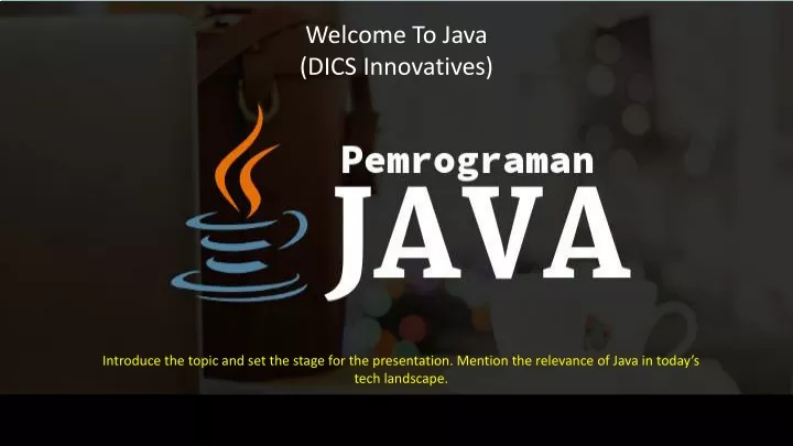 welcome to java dics innovatives