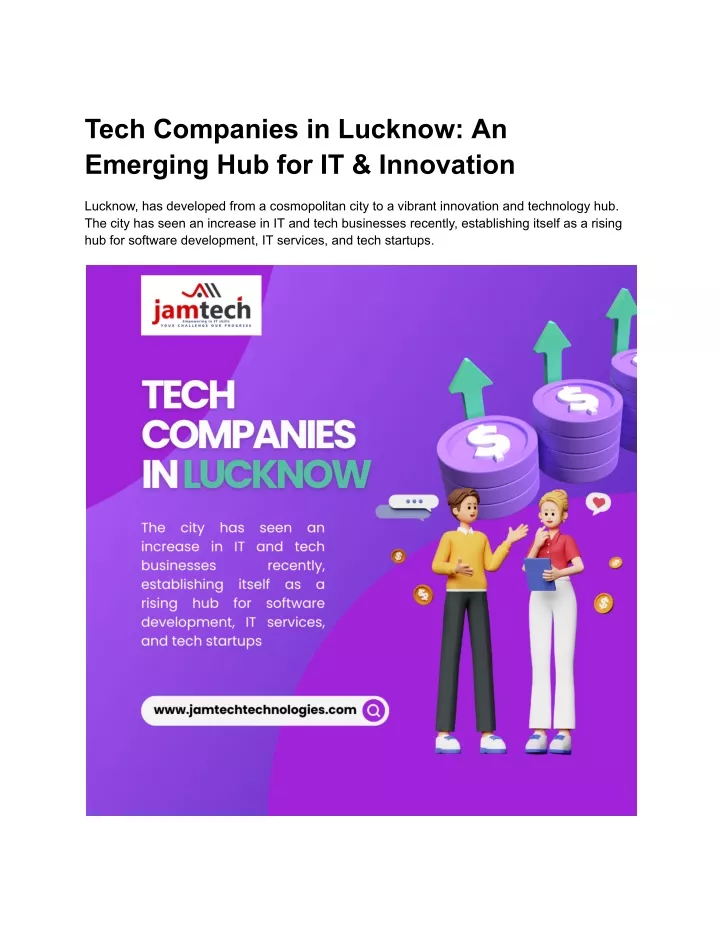 tech companies in lucknow an emerging