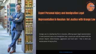 expert personal injury and immigration legal