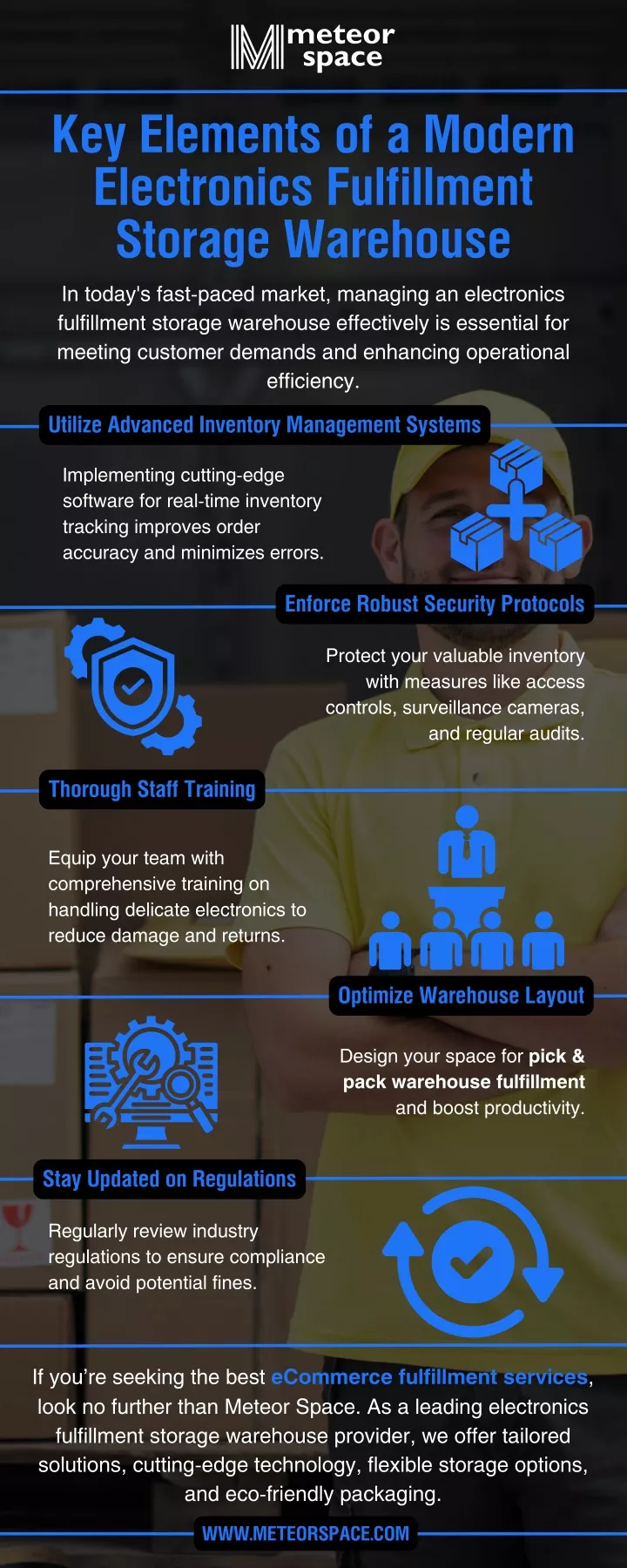 key elements of a modern electronics fulfillment