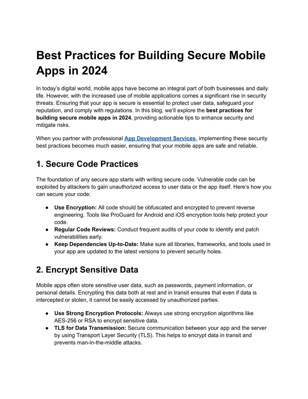 PPT - Best Practices for Building Secure Mobile Apps in 2024 PowerPoint ...