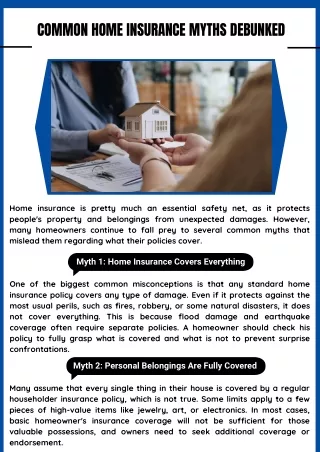 Comprehensive Coverage for Your Home