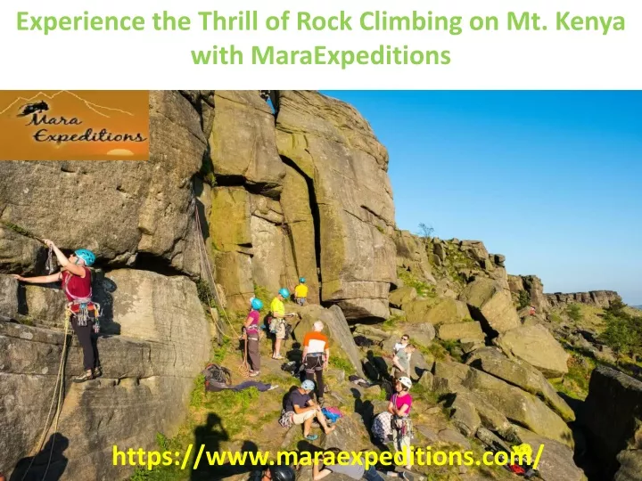 experience the thrill of rock climbing