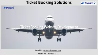 ticket booking solutions