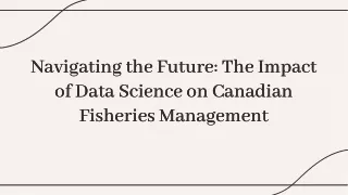 navigating the future the impact of data science