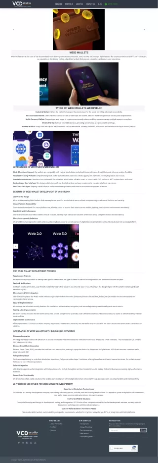 web3 wallet development & integration services